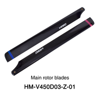 Walkera V450D03 RC Helicopter Spare Parts Carbon fiber main wing propeller blade HM-V450D03-Z-01
