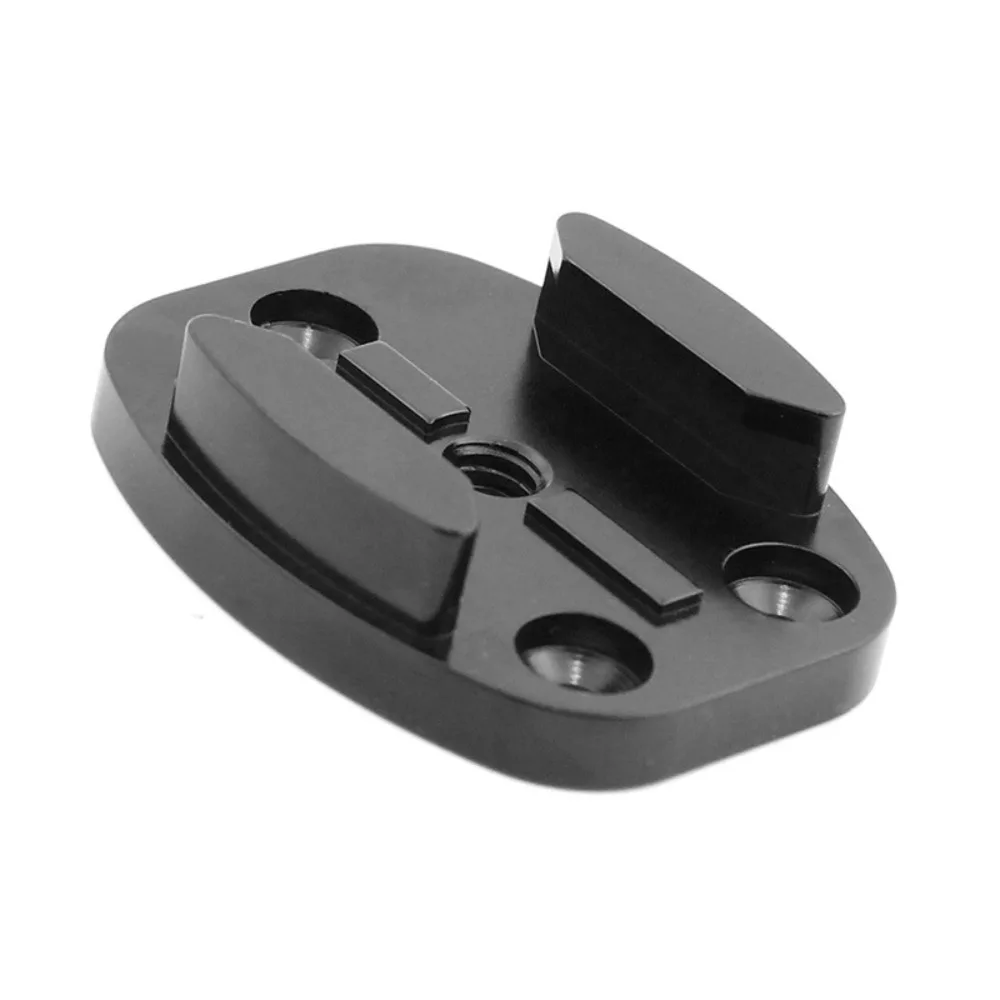 New Aluminum Alloy 1/4 Thread Buckle Base CNC Quick Release Base Mount Flat Surface Tripod Mount for GoPro