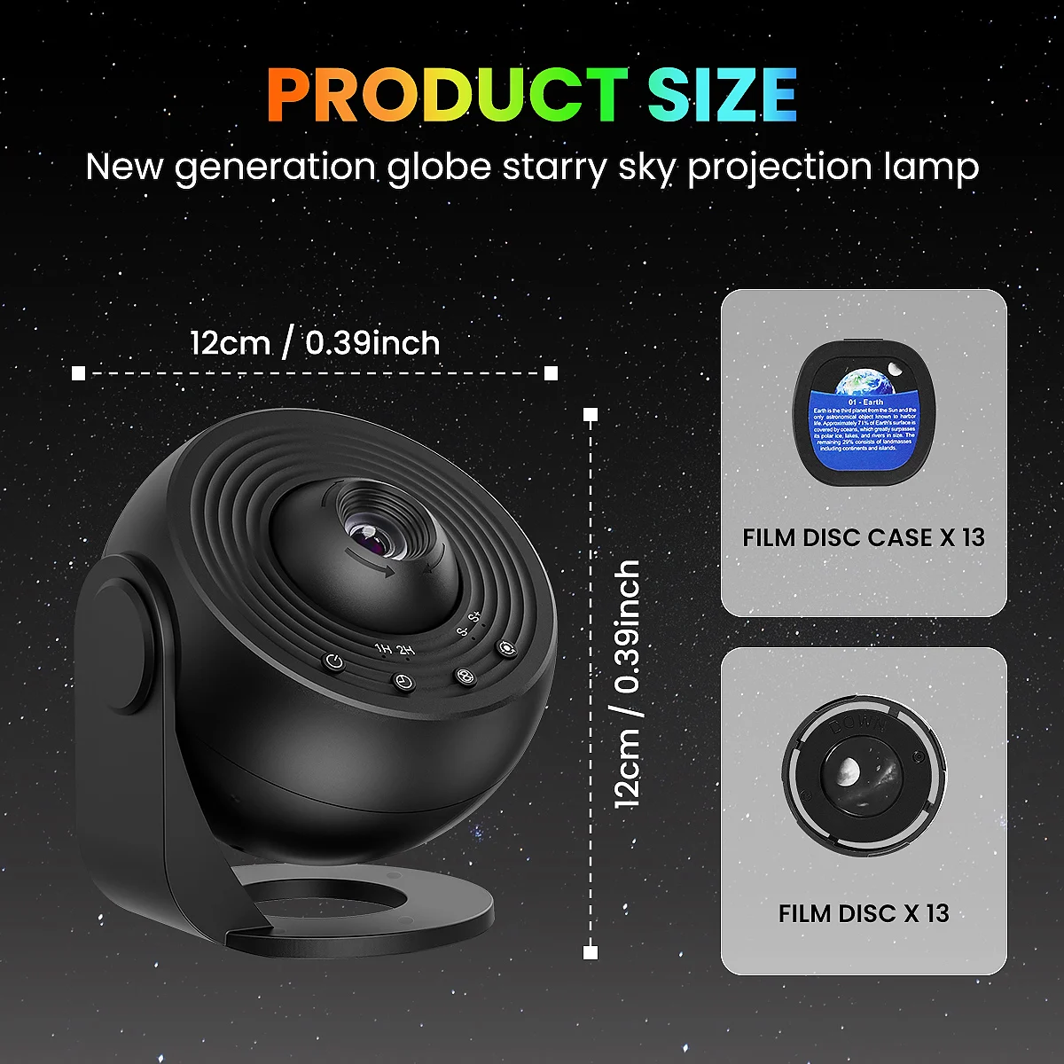 13-in-1-Sternprojektor, Planetarium-Galaxie-Projektor für Schlafzimmer, Aurora-Projektor, Nachtlichtprojektor für Kinder und Erwachsene