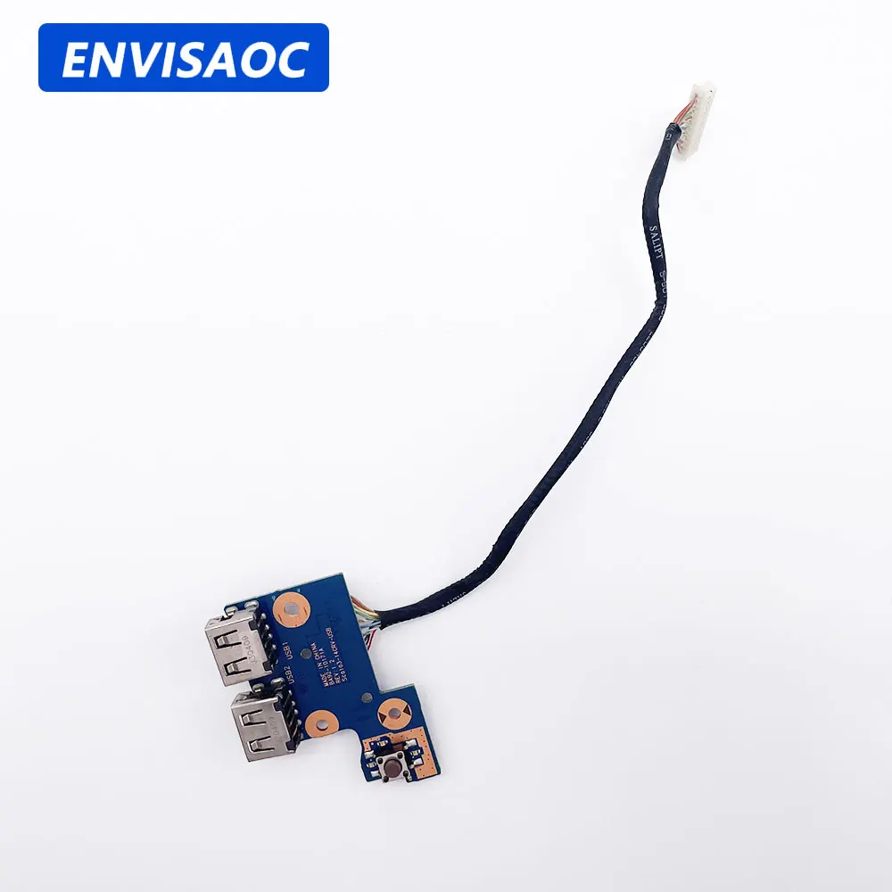 Para samsung np300e4c np300e4x np300e4a portátil usb jack placa de botão alimentação com interruptor cabo reparação BA92-10171A BA92-08250A