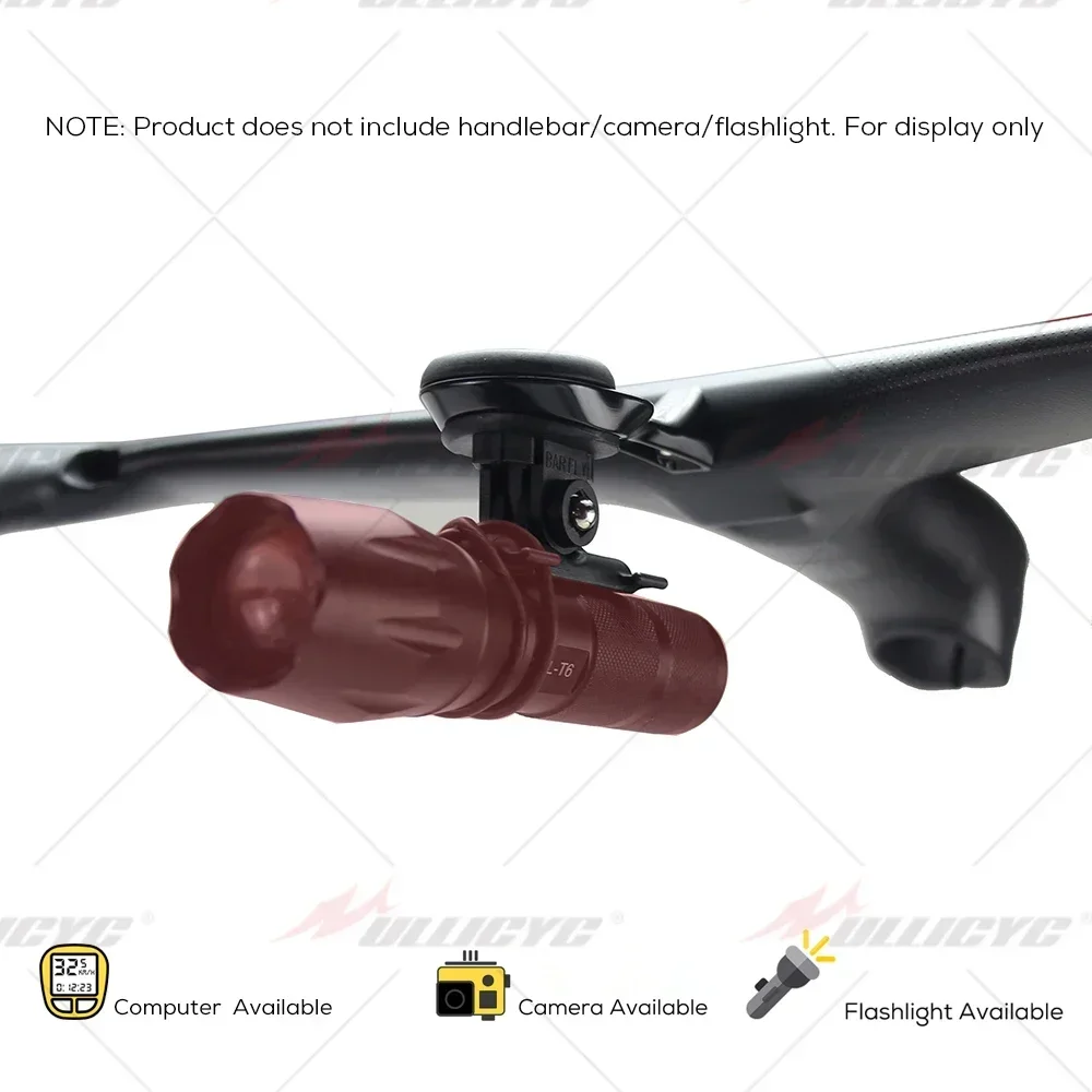 Bike Computer Mount ULLICYC PD471 22g Ultra Light Aluminum Alloy Multi-Compatible for Garmin Wahoo Bryton Road MTB Cycling