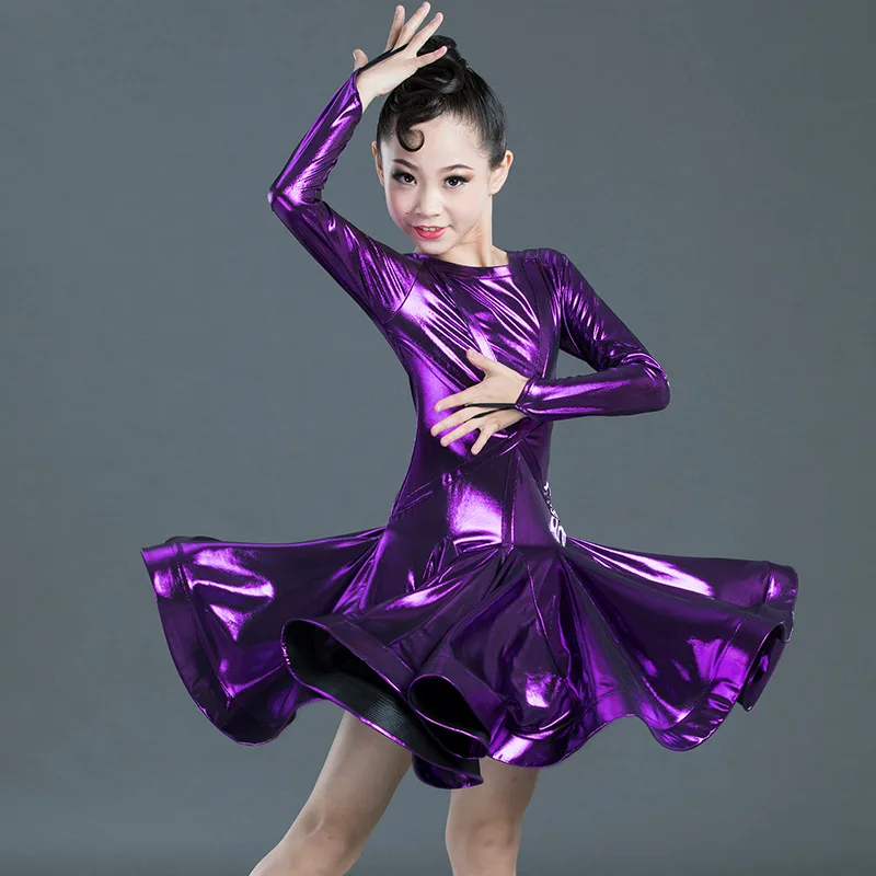 

Girls Latin dance dress Children tango professional practice dance competition standard Latin dance performance dress