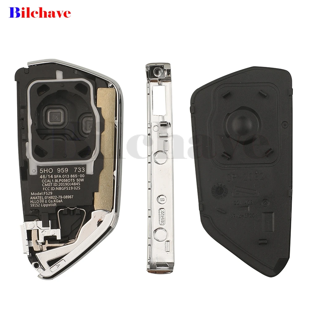 jinyuqin Remote Key Shell 3BNT For Volkswagen Golf 8 Cupra Tarraco Gti Mk7/8 Skoda Octavia Seat Leon Smart Card Case KD HZ/ZB25 view 4