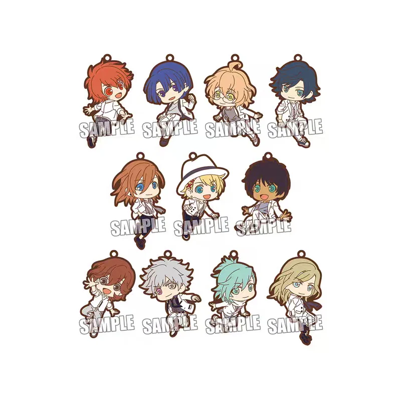 Uta No Prince Sama Anime Kurusu Syo Masato Ittoki Otoya Aijima Cecil Tokiya Natsuki Cute Rubber Keychain