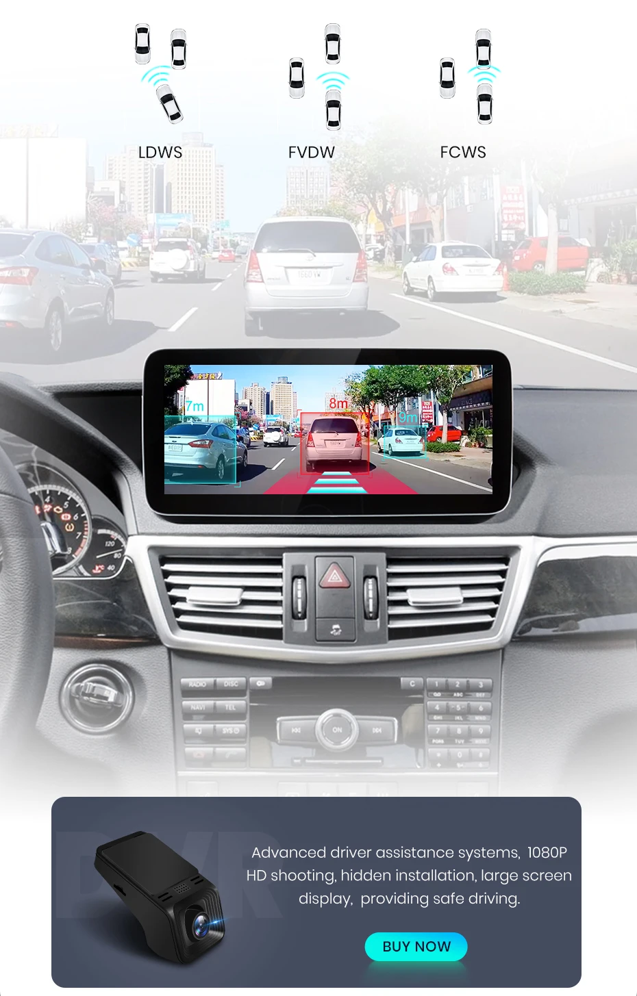Junsun Qualcomm 665 Drahtloses CarPlay Android Auto-Autoradio für Mercedes Benz E-Klasse W212 S212 2009–2016, intelligentes System – Detail 18