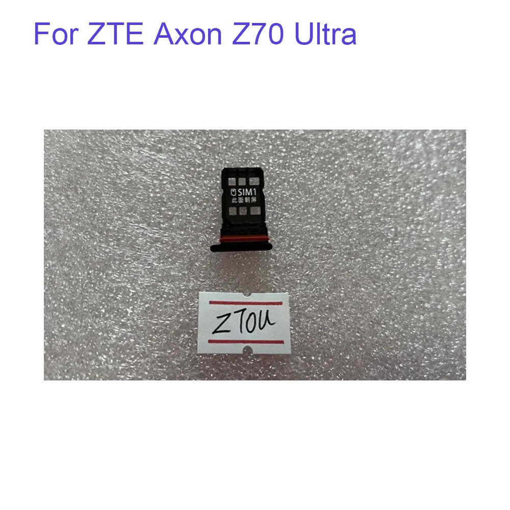 For ZTE Axon Z70 Ultra New Tested Good Sim Card Holder Tray Card Slot nx733j  Sim Card Holder replacement Parts