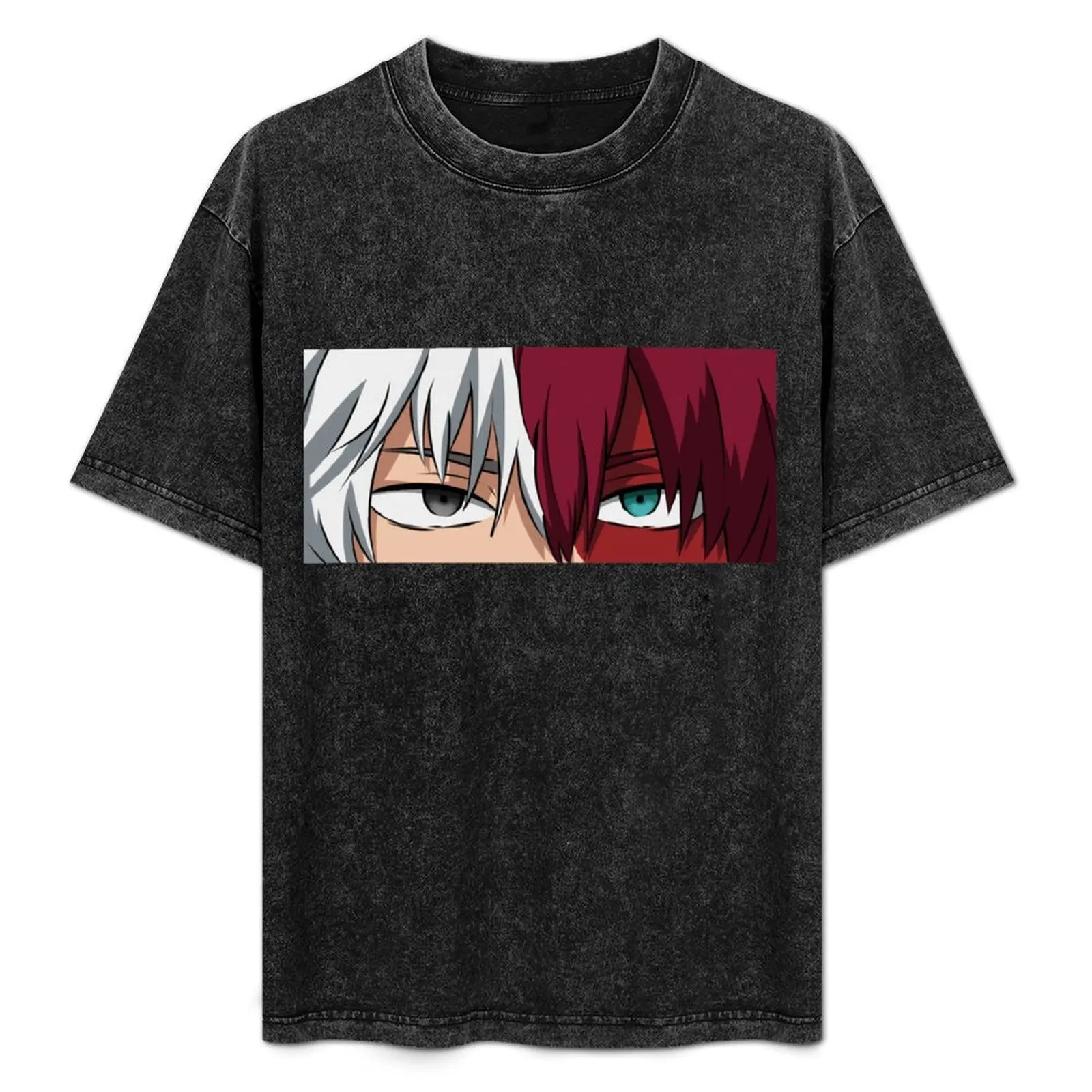 

Todoroki eyes T-Shirt Basic Solid Tee for Daily Use