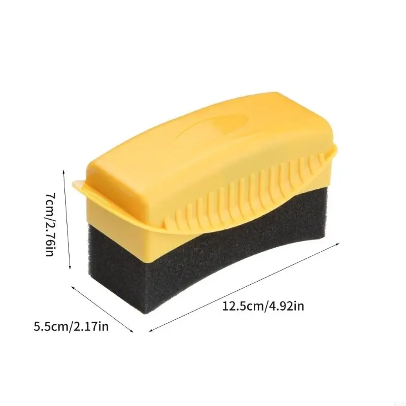 37JE Tire Dressing Applicator Pad, Tyre Foam Applicator Sponzen Contouren Tyre Wheel Car Cleaning Tool