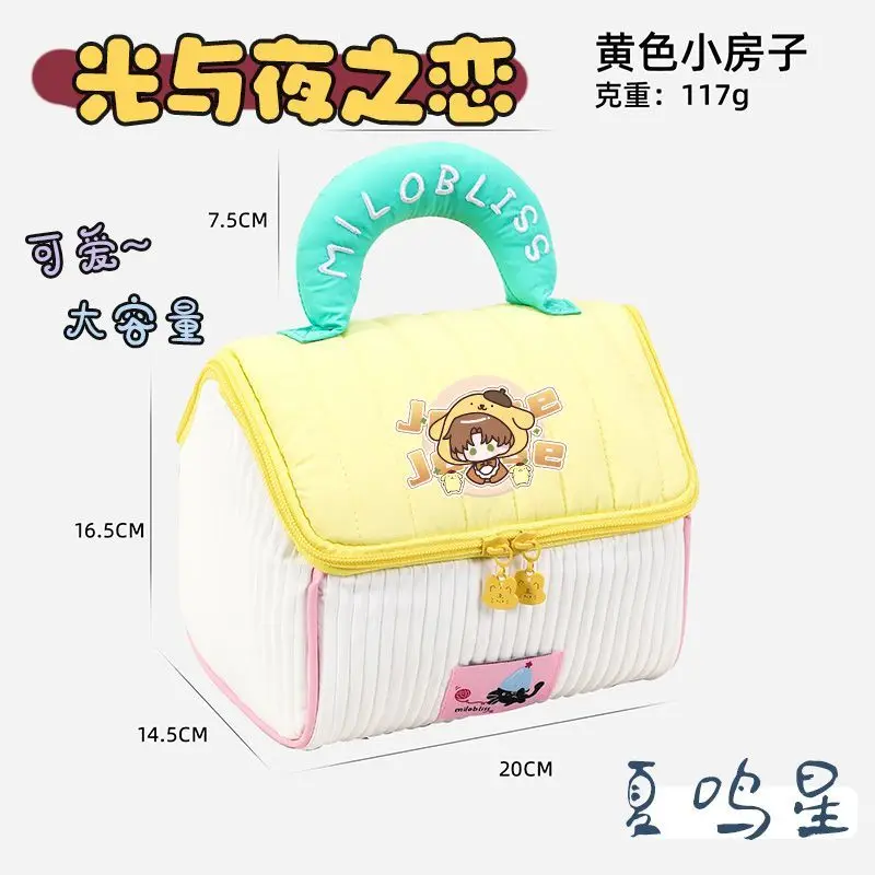 Disponibile Anime Gioco di luci e notturne Cos Charlie Sariel Osborn Jesse Evan Borsa portaoggetti unisex a forma di stanza con blocco colore Presente