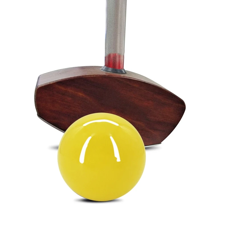 1 Piece Yellow Red Green Solid Color Golf Balls Golf Ball Diameter 60mm 2.36inch Golf Balls Clip Golf Ball