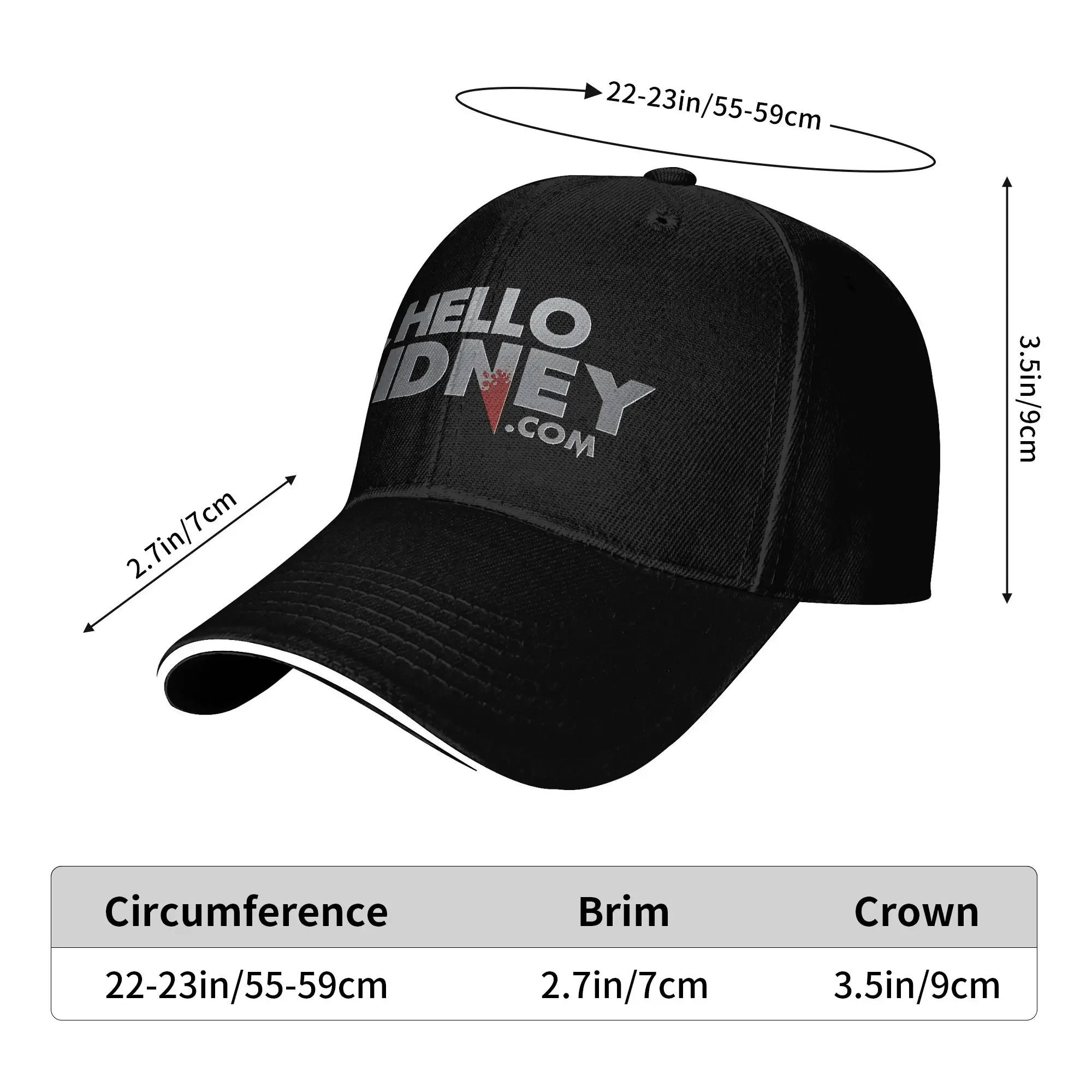 HELLO SIDNEY Horror Movie Baseball Cap Hunting Camping Dropshipping Trucker Hat Female Male Stylish Design Baseball Caps