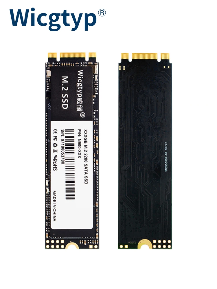 Ssd m2 256 GB Wicgtyp M.2 128 GB 120 GB 512 GB 1 T Solid State Disk 2280 Interne Harde Schijf voor Laptop Desktop