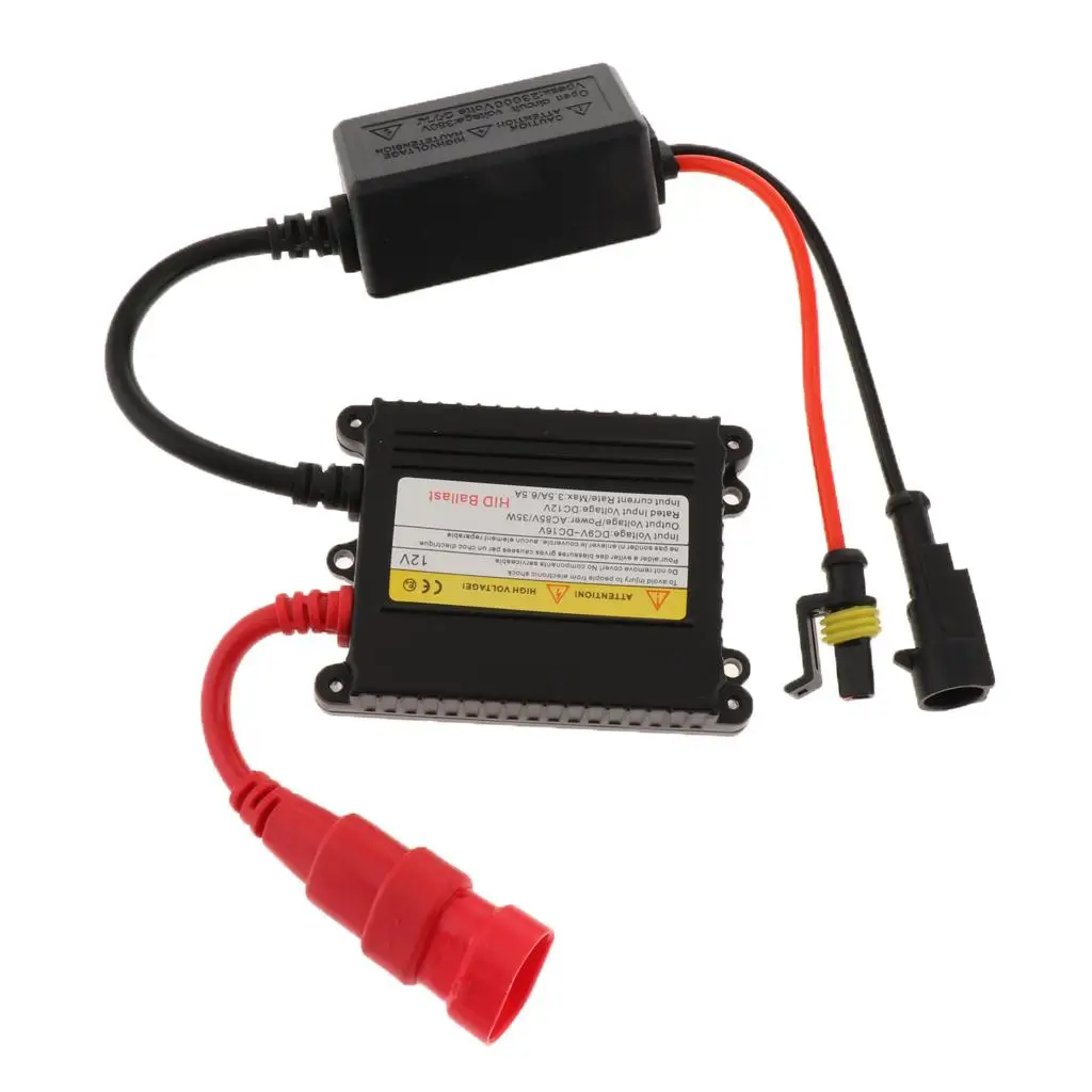 12V 35W AC Digital Ballast Slim Replacement Kit Xenon Lamp Ballast for Car Headlight Retrofit