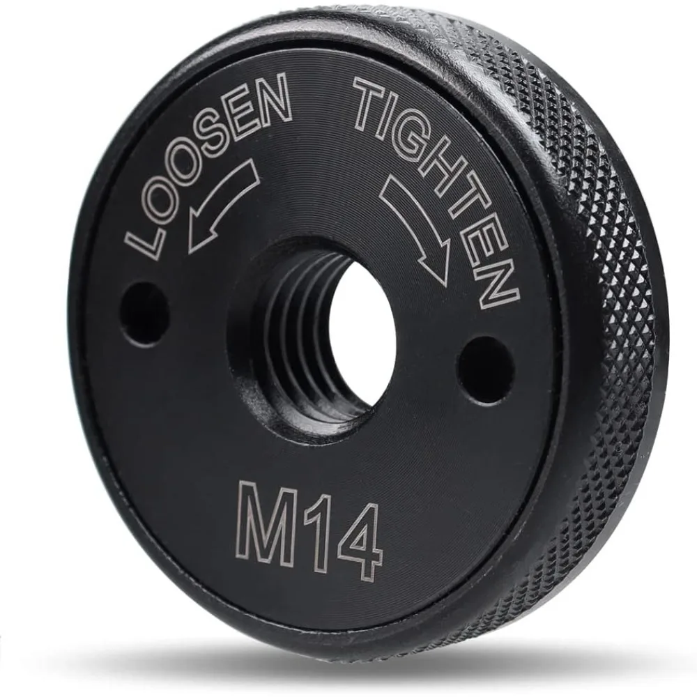 

1pcs M14 Thread Angle Grinder Nut Self-locking Pressing Plate Quick Release Flange Nut Clamping Power Chuck Tools Parts