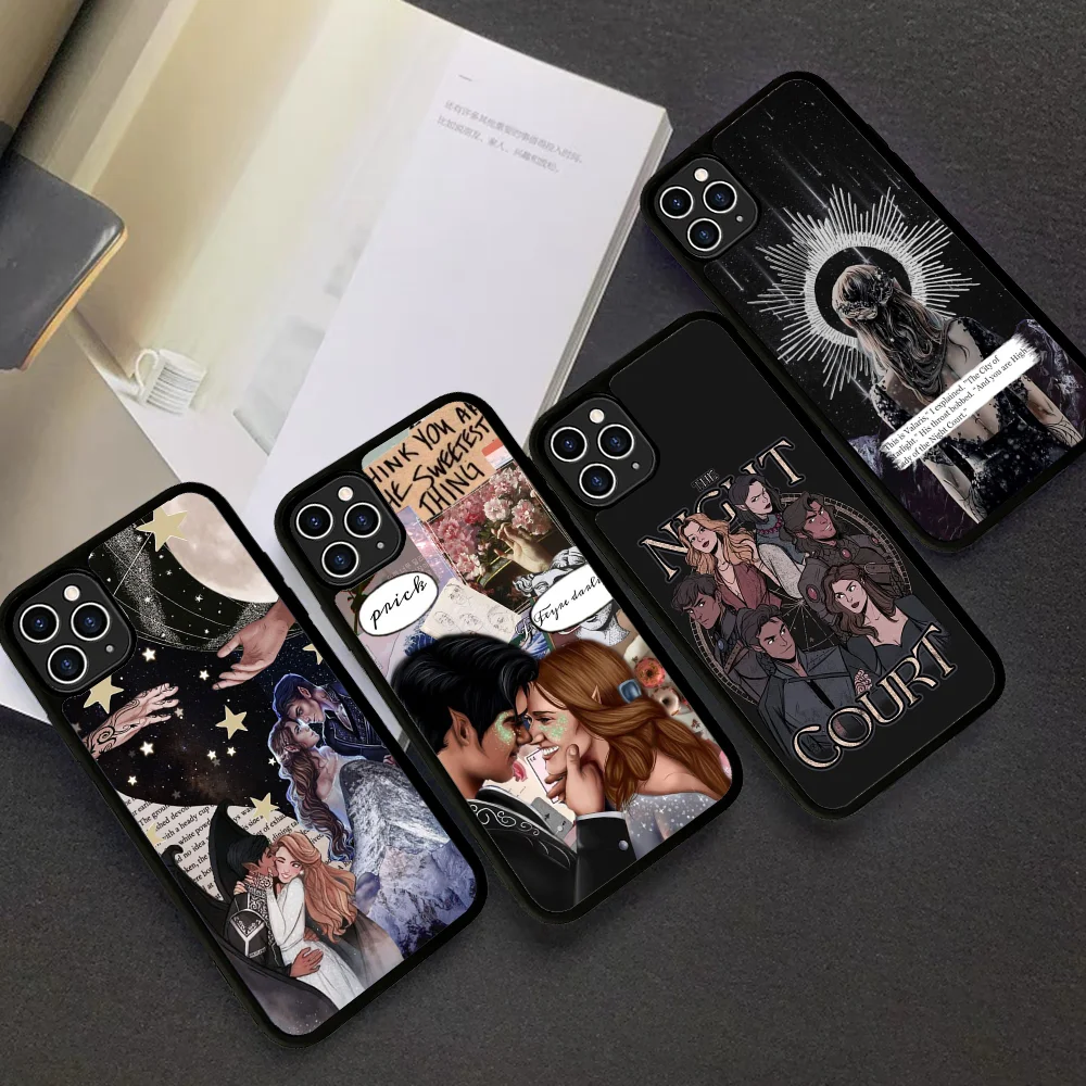 

Acotar A Court Of Mist And Fury Phone Case Silicone PC+TPU For Samsung S10 20 30 22 23 24 Plus Lite Ultra Cover