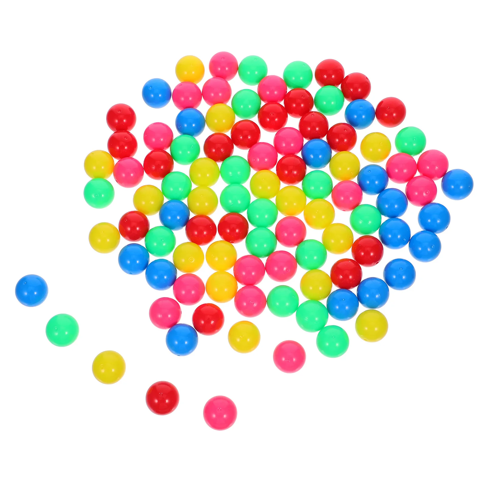 ลูกบอลพลาสติกมอนเตสซอรี่ 100 ชิ้น ขนาด 2 ซม. น้ำหนักเบา สีสันสดใส แบบกลวง สำหรับเด็กก่อนวัยเรียน ฝึกนับเลข สำหรับการทดลองและการเรียนรู้