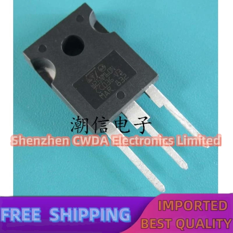 10PCS-20PCS  W25NM60N STW25NM60N  25A 600V    In Stock 