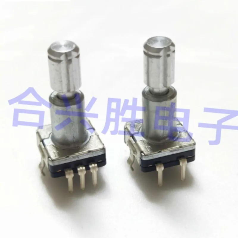 1 Piece EC11 Encoder 187B Car Navigation Volume Adjustment Button Switch 30 Positioning 15 Pulses Shaft Length 20MM