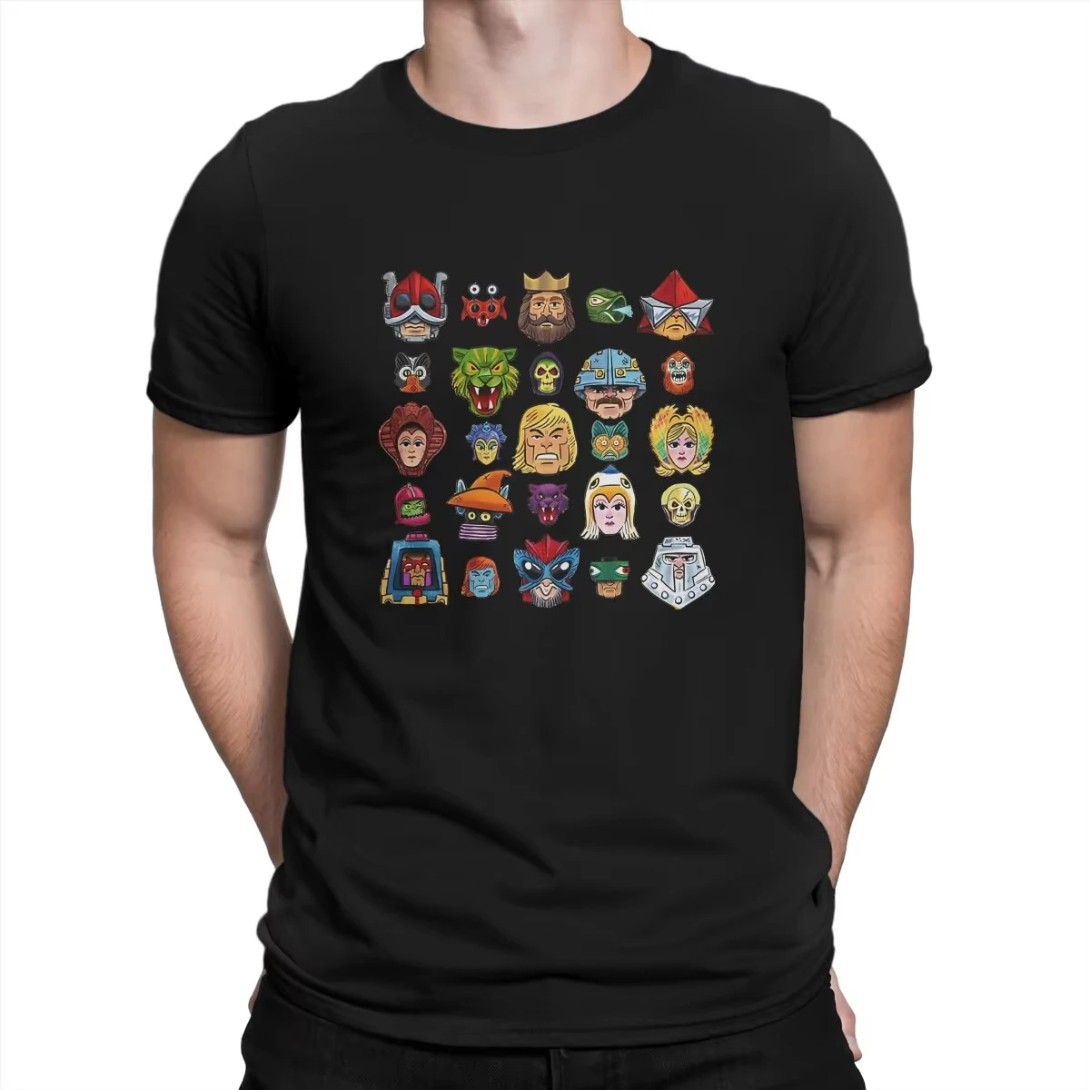 Faces Special T-Shirt He-Man And The Masters Of The Universe Casual T Shirt Hot Sale Tshirts For Adult Oversized Casual Clothing