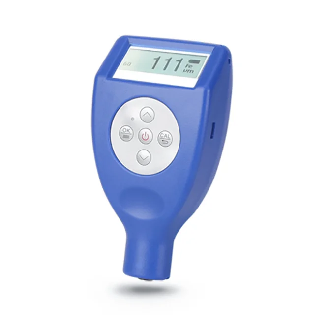 WT4200-P5 aluminium basis fabrieksprijs verfdiktemeter meter voor plastic film, digitale micron diktemeter