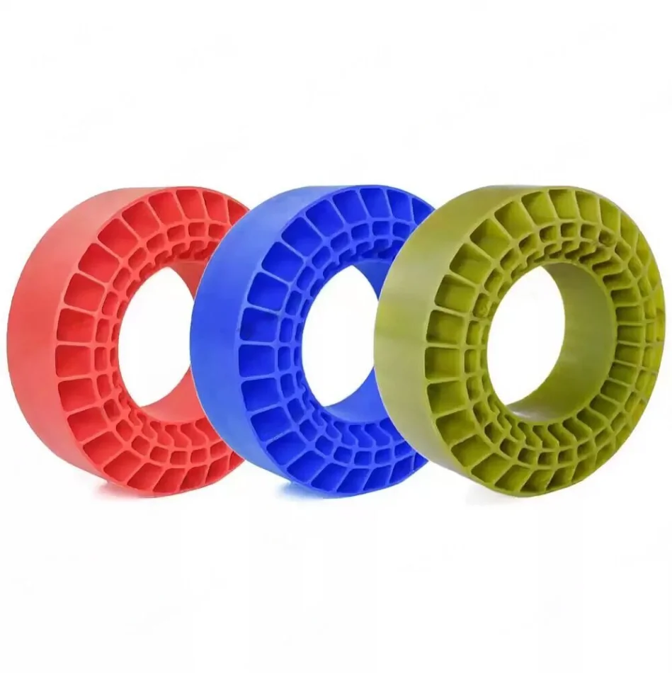 4pc 1/10 universal modified climbing car for competition, 1.9-inch silicone liner, anti-stone deformation, 108*42mm