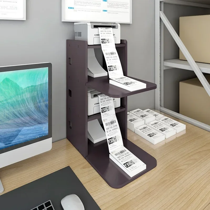 Desktop Express Printer Shelf E-commerce Thermal Paper Barcode Shelf Small Surface Single Multi-layer Shelf Storage