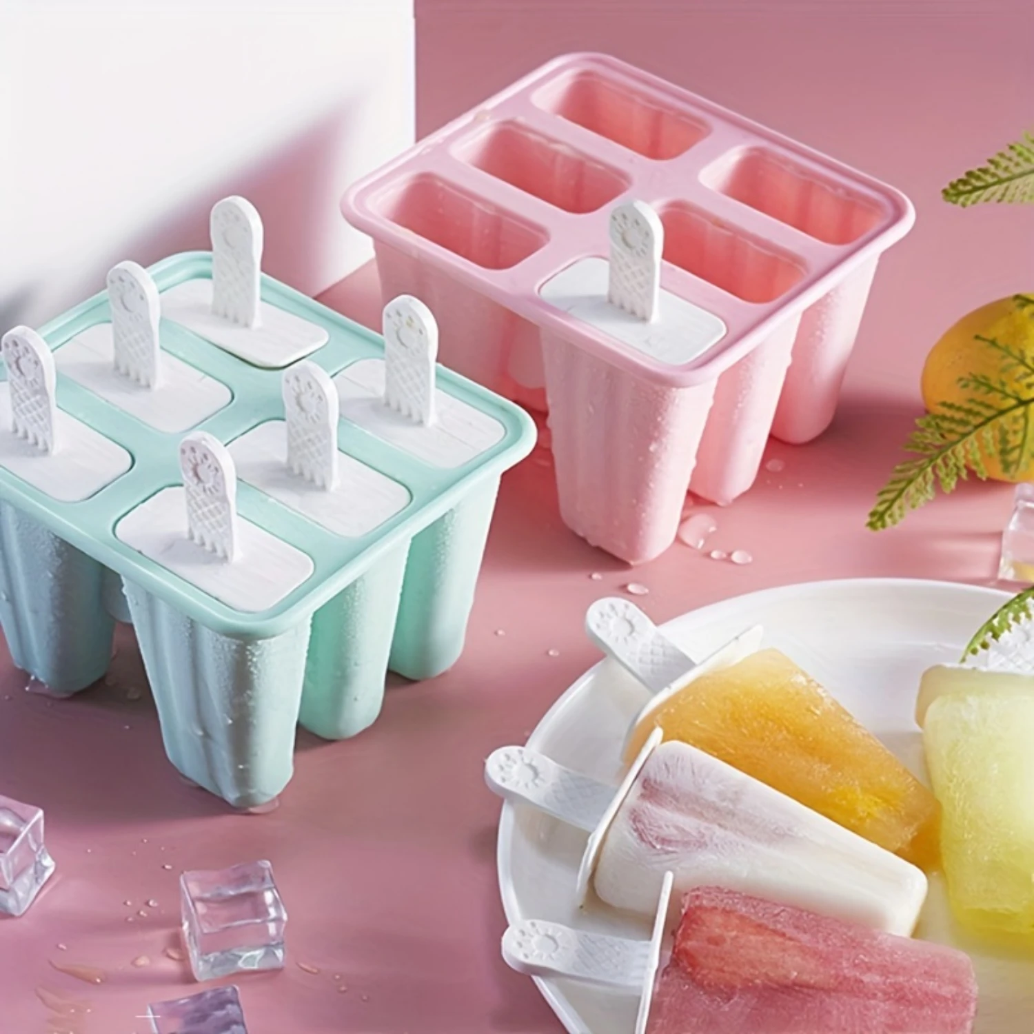مجموعة واحدة، قالب المصاصة، قالب المصاصة الإبداعية، قالب المصاصة السيليكون، قالب الآيس كريم، صندوق مكعبات الثلج، قالب المصاصة المنزلية، Sa