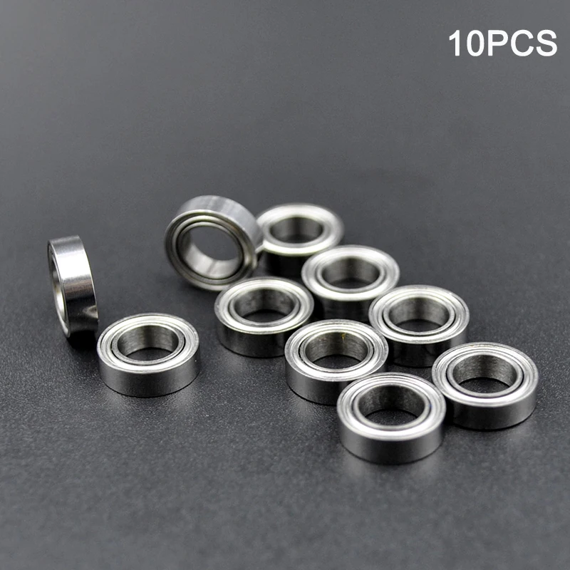 10pcs MR52 MR62 MR72 MR63 MR93 MR74 MR84 MR104 MR85 MR95 MR105 MR115 MR106 MR126 MR117 MR137 ZZ  Miniature Bearing Ball Bearings