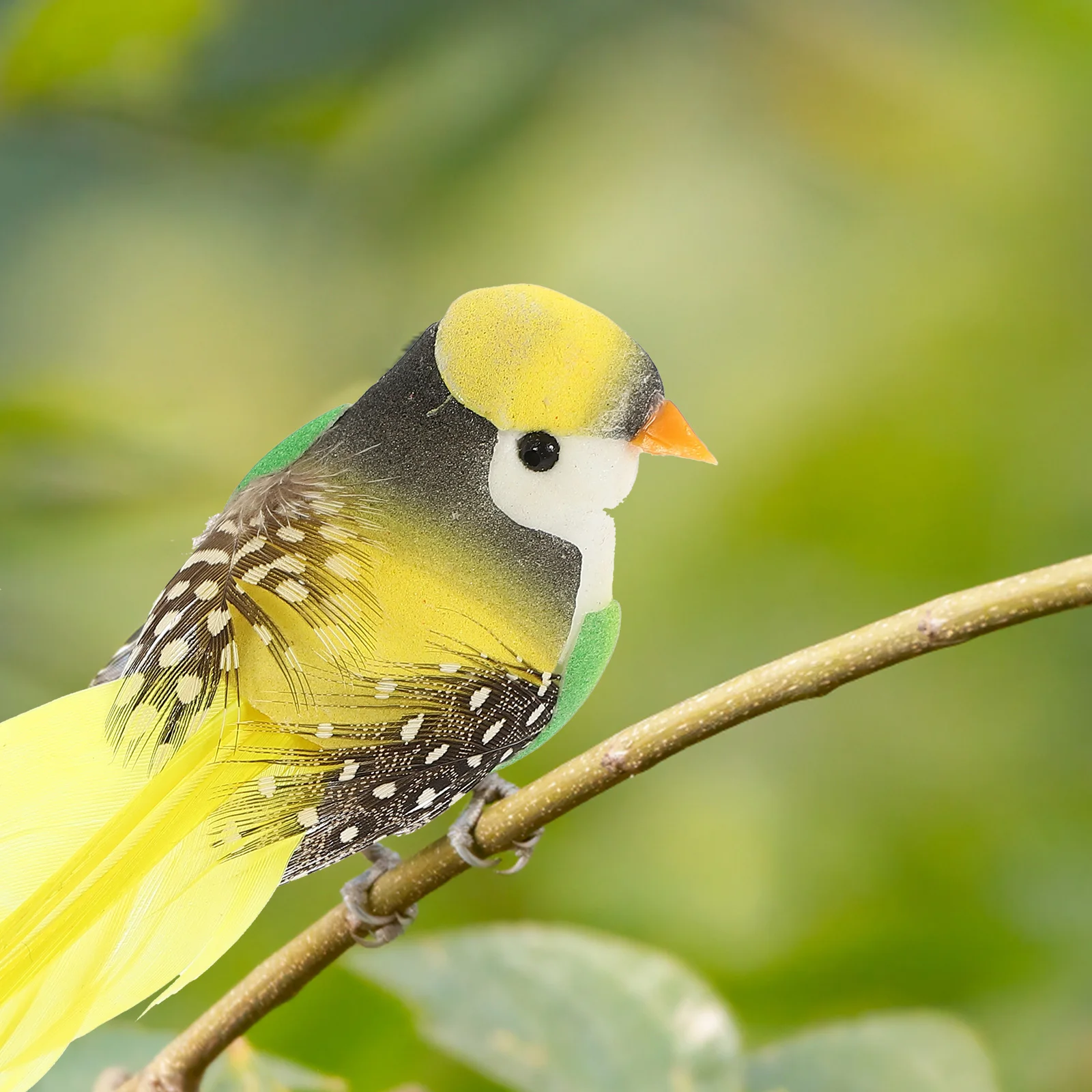 

6pcs Lifelike Birds Small Bird For Home Garden Decoration Small Bird Figurines Craft Ornament Decor Props