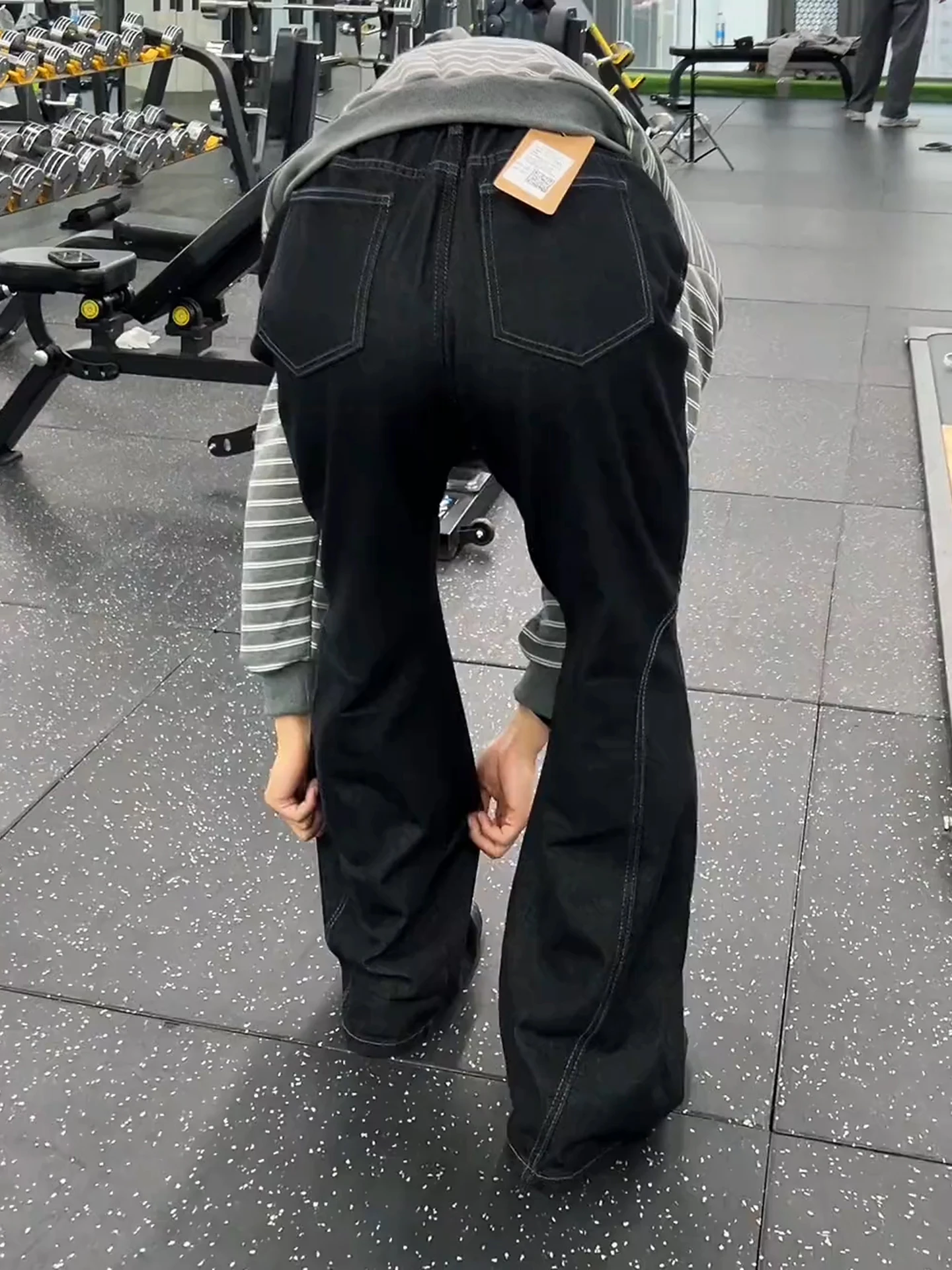 

Мужские джинсы прямого кроя с принтом под змею и вставками, средняя посадка, хлопок/полиэстер, дышащие, повседневные брюки