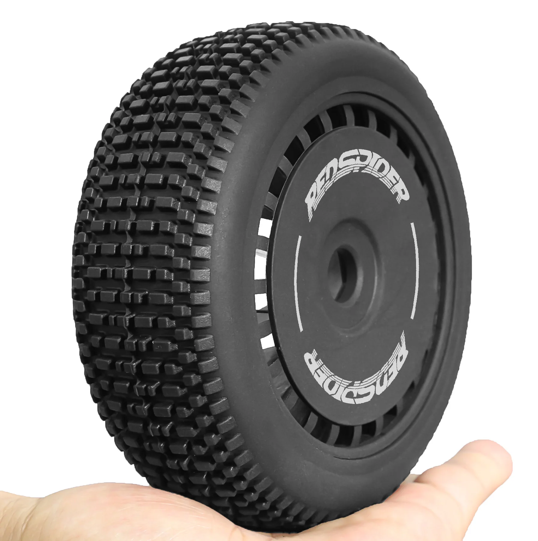 RED SPIDER 1SetWheel Tires 17mm Hex for 1:8 RC Off Road Car ARRMA ARA8306 Typhon Traxxas Talion Redcat Losi Kyosho HPI WR8 HSP