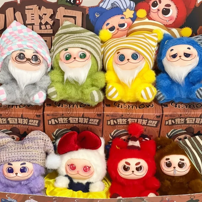 

Genuine Gismow Small Bean Bag League Series of Hand-do Blind Box Enameled Plush Toys Desktop Car Furnishings Cute Dolls Gifts