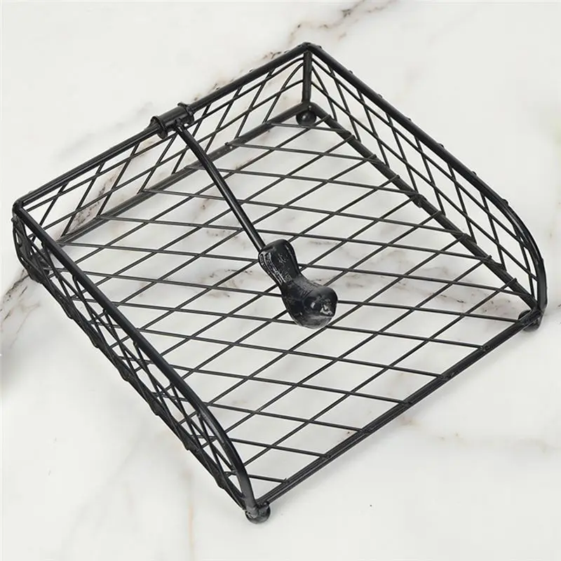 ABHZ-حامل مناديل شبكية عمودية مع ذراع موزع - حامل مناديل للطاولة والمطبخ وأسطح الطاولات والطاولات الخارجية