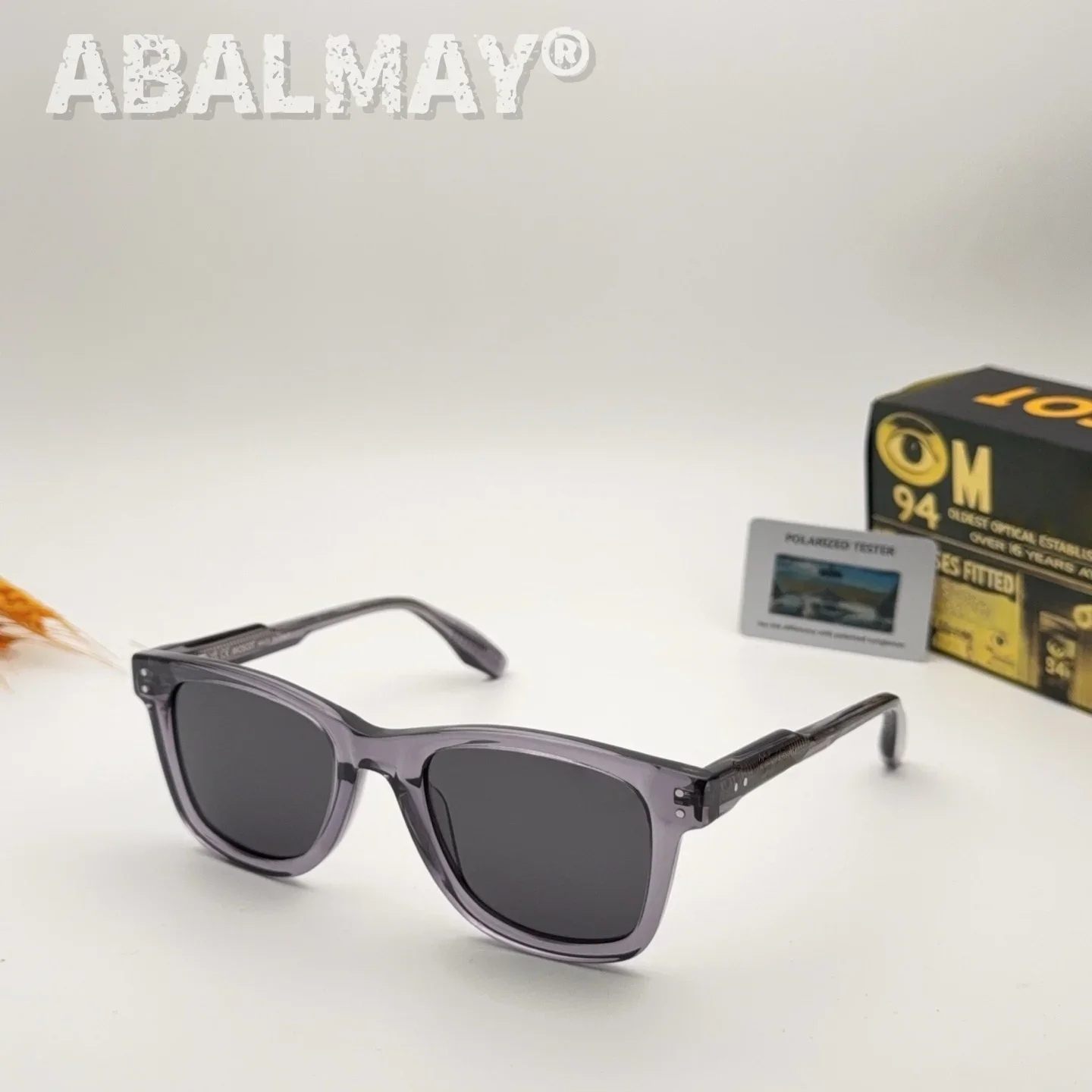 

Top Quality Polarized Sunglasses for Men Women MO8203 SIZE 52-22 Classic Fashion Acetate Luxury Designer UV400 Sun glasses