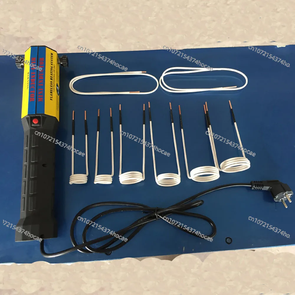 1000W Magnetic Induction Heater Kit - 110V/220V, 3 Coils, Flameless Automotive Repair Tool