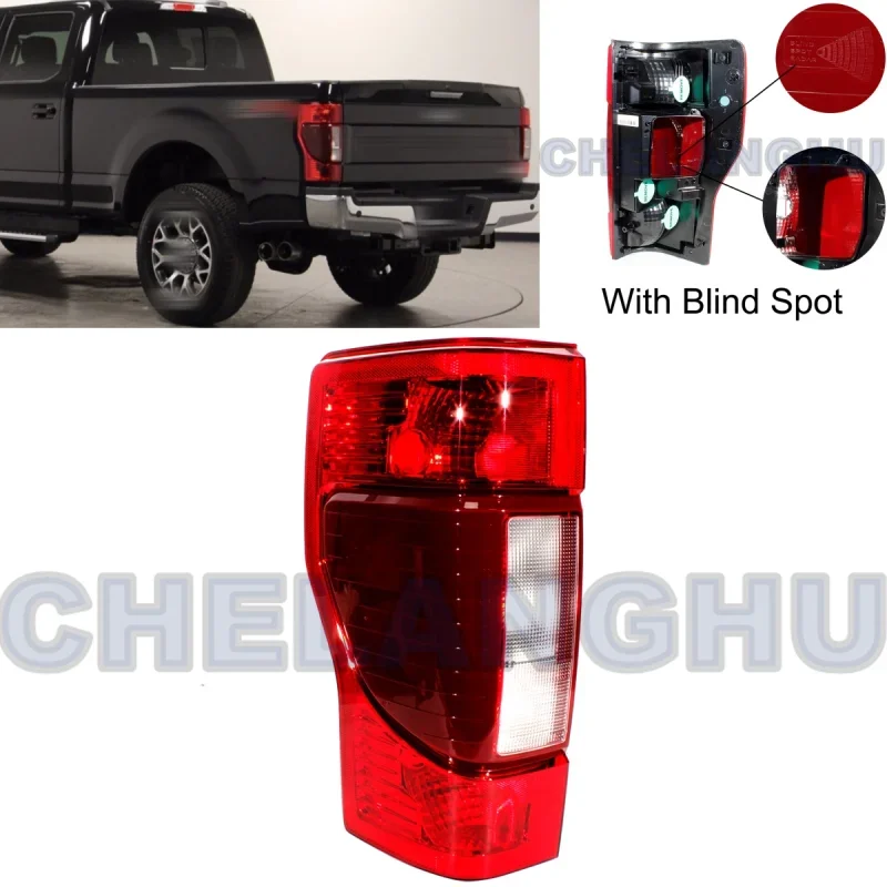 

Tail Light For Ford F250 2020 2021 2022 2023 Left Side Rear Lamp can be installed Blind spot modules Car accessories