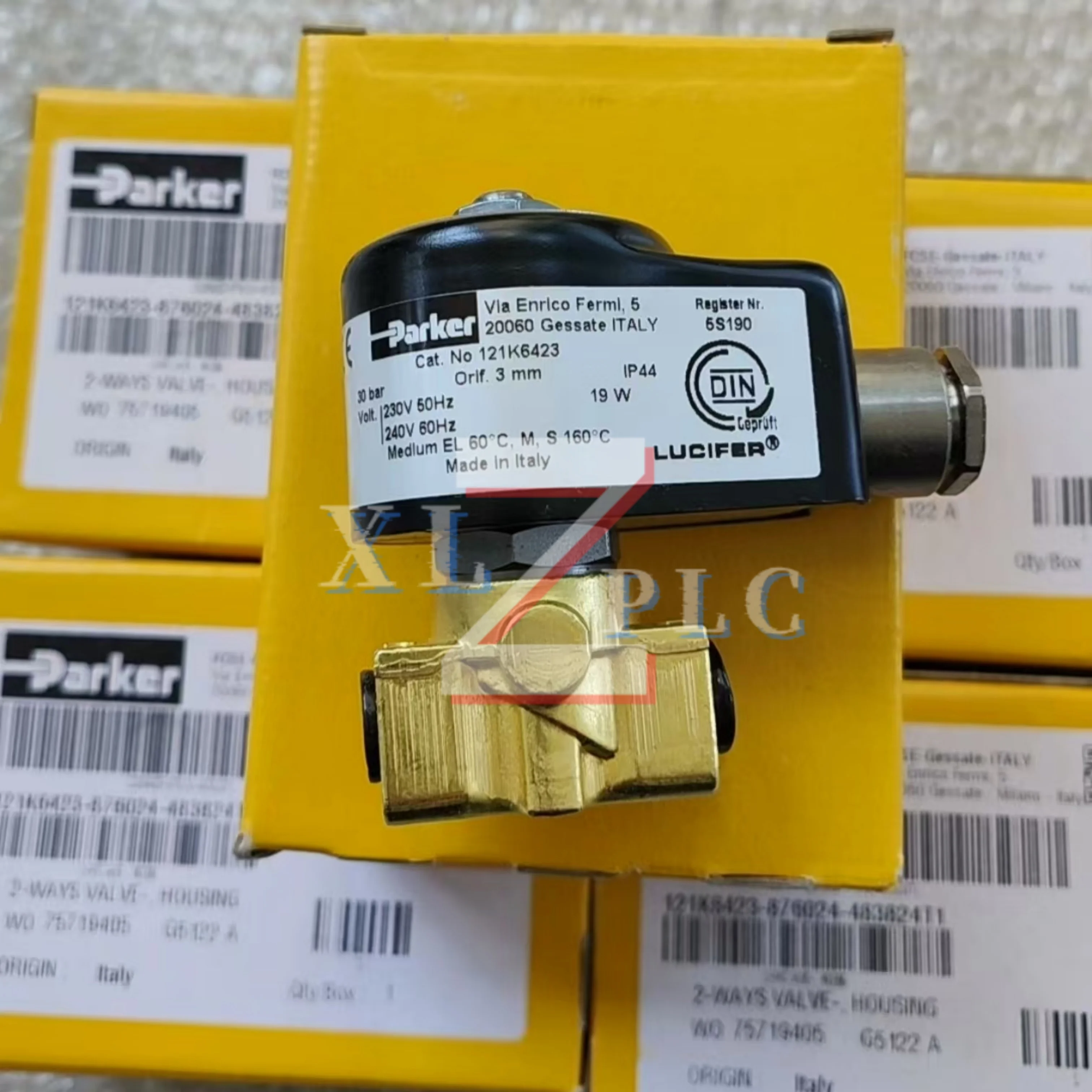 121K6423 230V 19W 321H36 nuova elettrovalvola