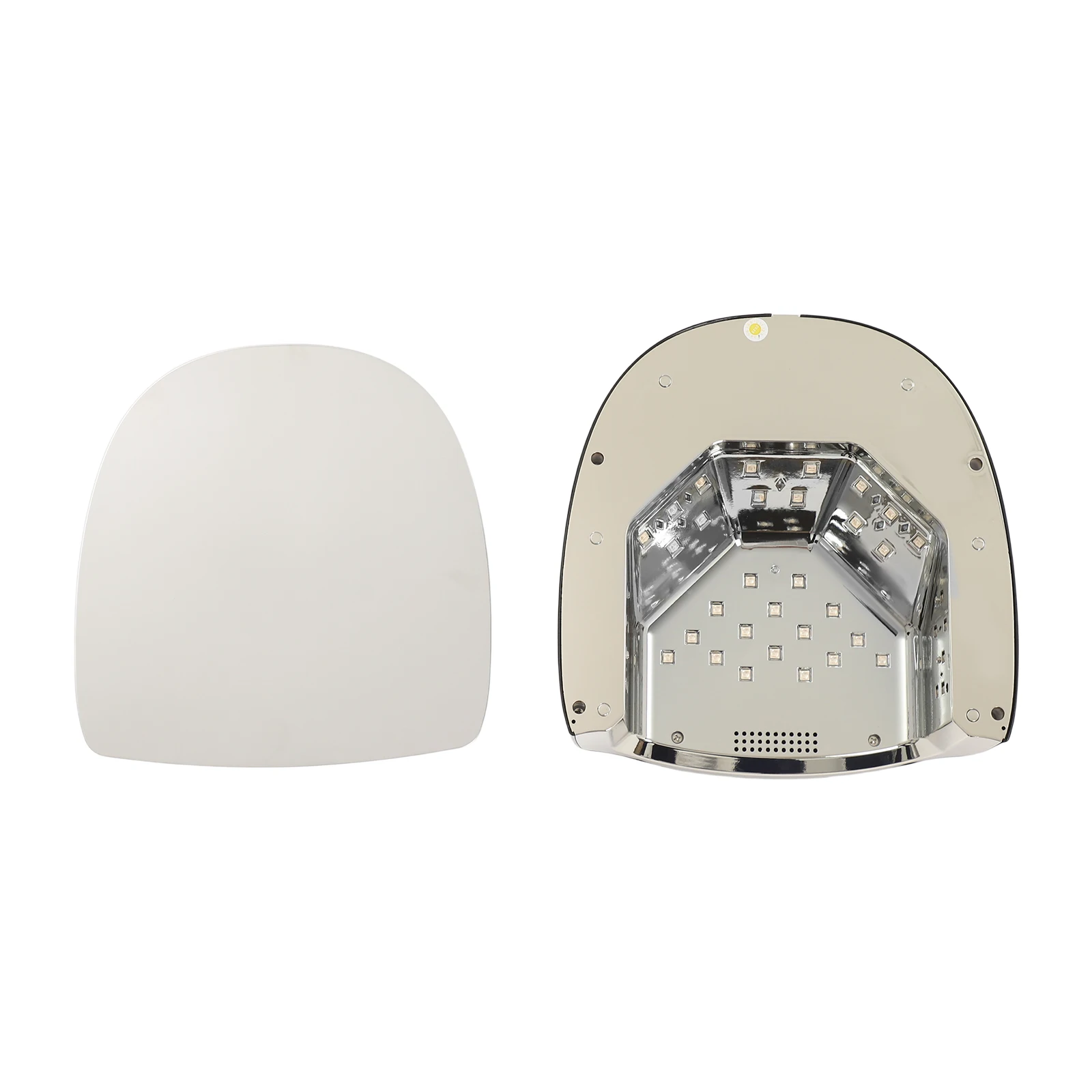 โคมไฟเล็บ LED UV แบบชาร์จไฟได้ 96W เครื่องเป่าเล็บไร้สายพร้อมโคมไฟบ่มสําหรับและเซ็นเซอร์อัตโนมัติเล็บเท้าและเครื่องเล็บแห้ง (สีดํา)