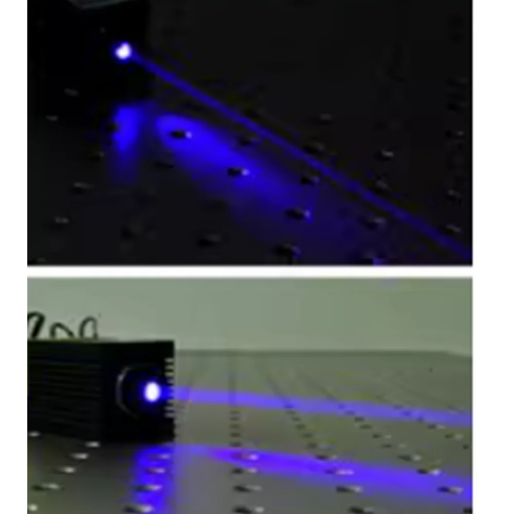 Adjustable 450nm 1000mw Blue  High Power Wood Carving Laser Engraving Laser Diode Dot Module 25mm*60mm