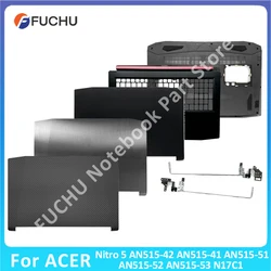 For Acer Nitro 5 AN515-42 AN515-41 AN515-51 AN515-52 AN515-53 N17C1 LCD Back Cover/Front Bezel/Hinges/Palmrest/Bottom Case