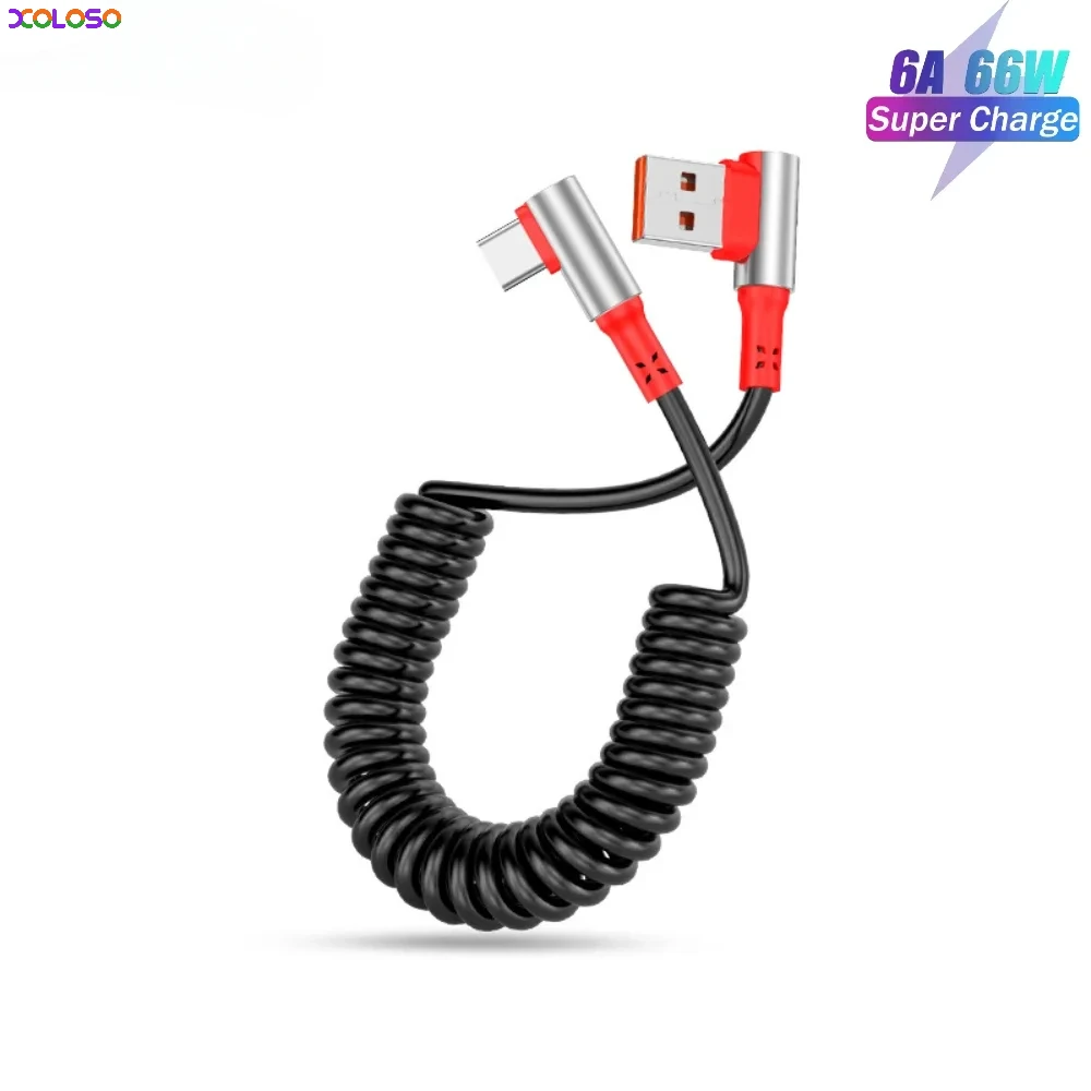 Xiaomi-スプリングカーケーブル,Redmi Note 13 Pro, Huawei,redmi,poco,Samsung,reme,Realme,USBタイプC急速充電ケーブル