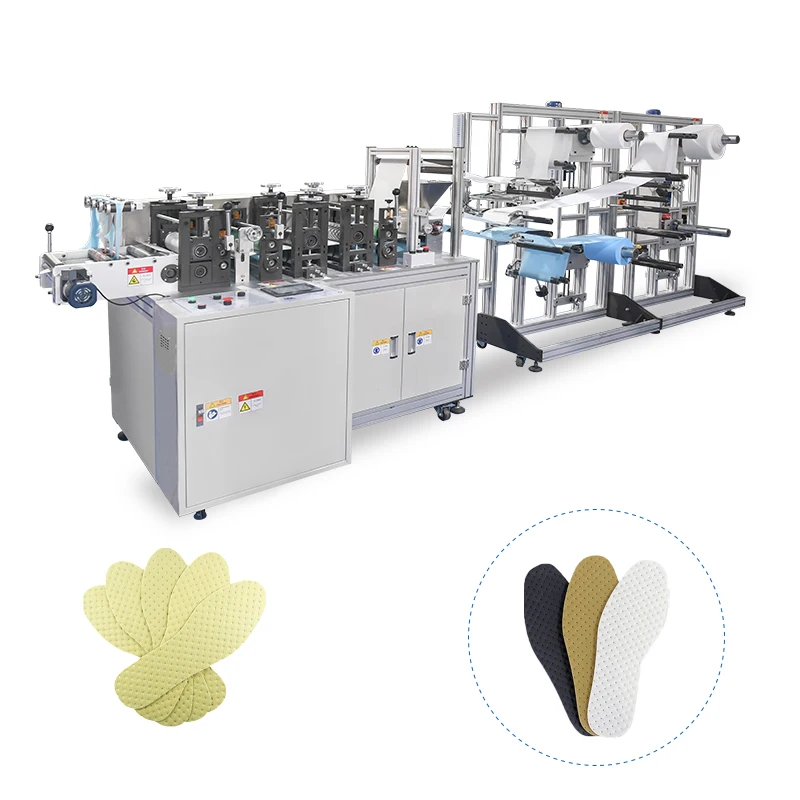 Automatic Disposable Non Woven Insole and Slipper Making Machine Full-automatic Hotel Slippers Producer Nonwoven Machines