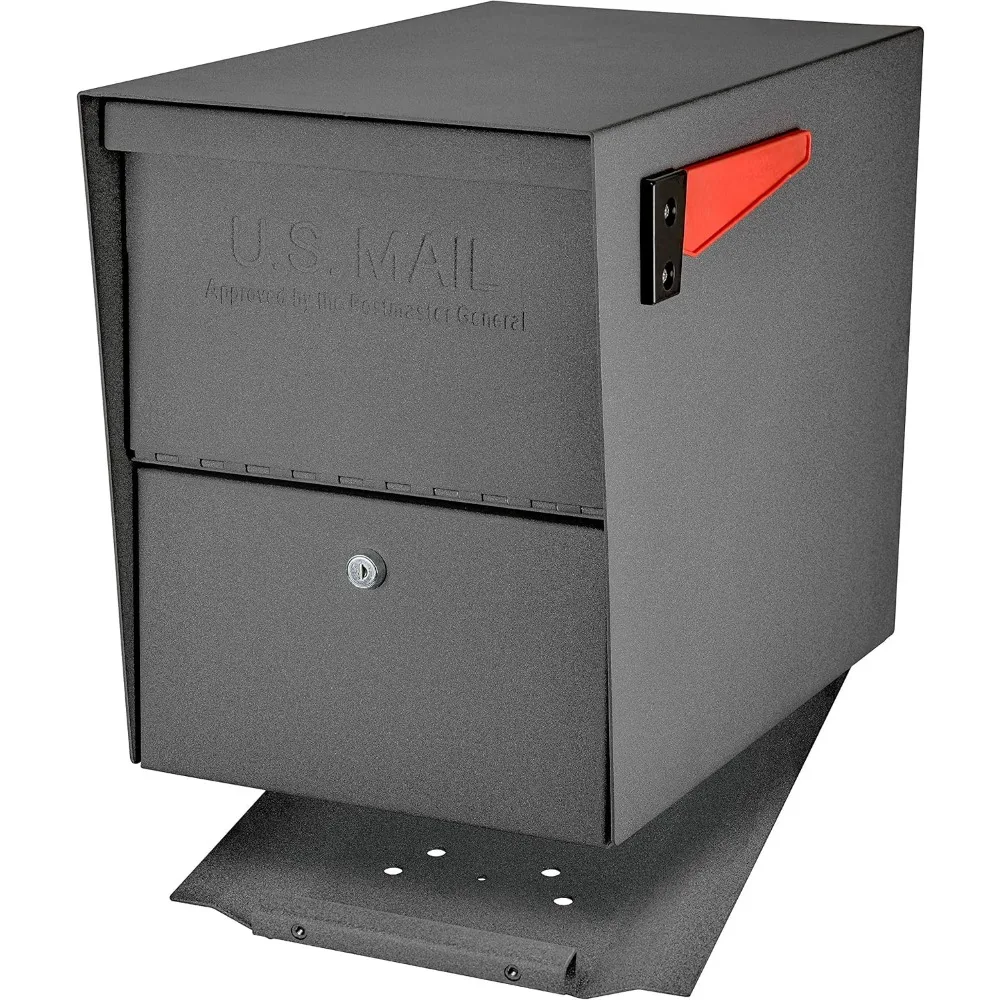 Package Master Curbside Locking Security Mailbox | Granite 21.5 x 12 x 16.5 inches