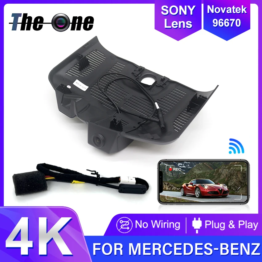 

New! Car DVR Wifi Video Recorder Dash Cam Easy Installation For Mercedes-Benz EQS450 EQS580 4MATI For MB EQS 450 580 2022 2023