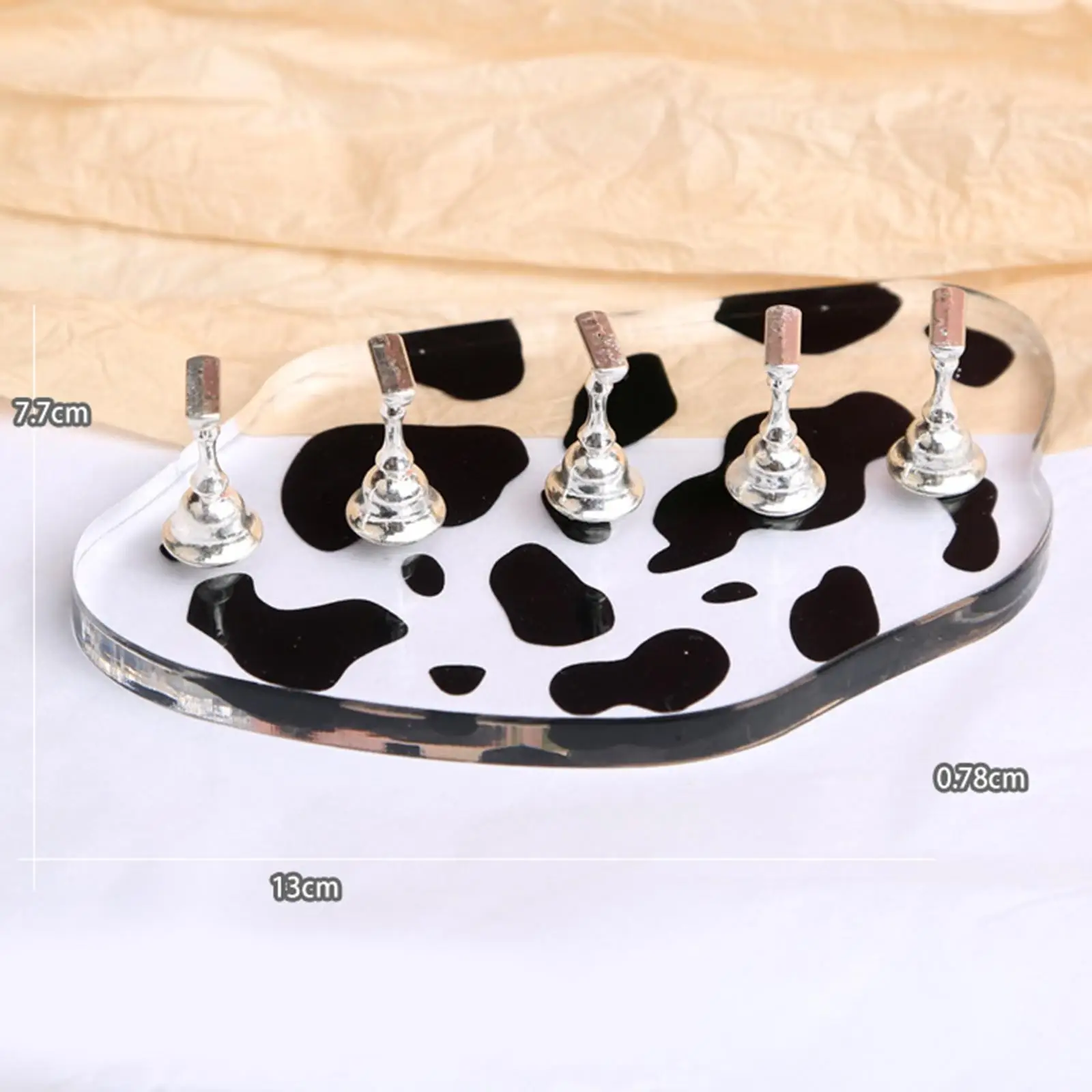 Nail Art Holder Nail Tip Practice Holder Manicure Tools for Nail Art Display