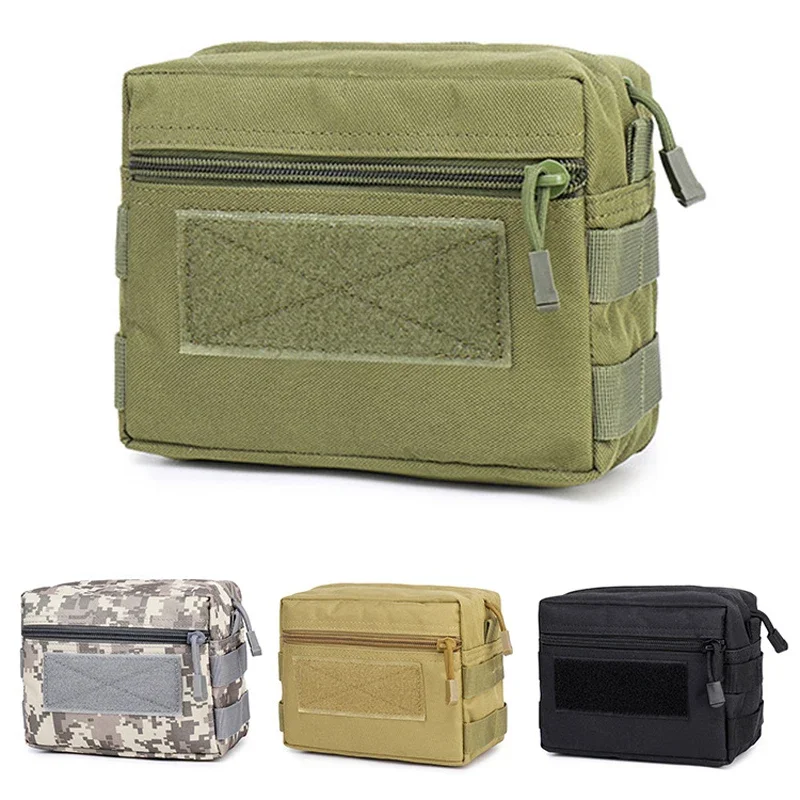 Tactical Pouch Airsoft Molle EDC Medical Bag Emergency Survival Gear Outdoor Hunting Utility Tool Waist Bag