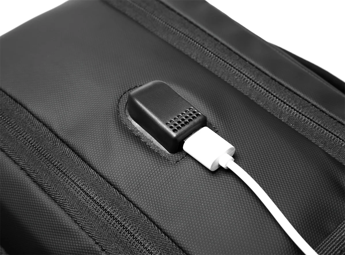 Mochila XOKY para ordenador portátil de negocios para hombre de 18 pulgadas, mochila de gran capacidad de calidad, mochilas de viaje USB impermeables, Mochaila para acampar para hombre