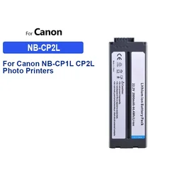 1800mAh Replacement Battery NB-CP2L For Canon NB-CP1L CP2L Photo Printers for SELPHY CP800 CP900 CP910 CP1200 CP100 CP1300