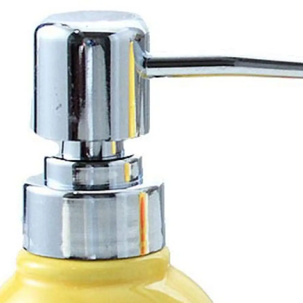 펌프 병 450/270ml 비누 디스펜서 만화 오리 노란색 로션 보관 용기 세라믹 리필 가능 샴푸 병 샴푸