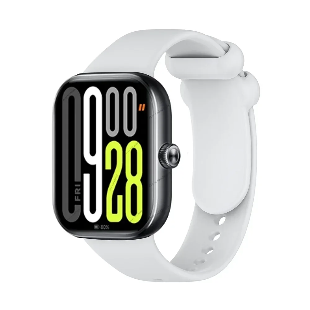 Pulseira esportiva para redmi watch 5, pulseira de substituição para smartwatch xiaomi mi band 9 pro 8 pro, acessórios de pulseira de silicone